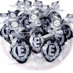 Çerçeveli ve Harfli Kurabiye - Siyah